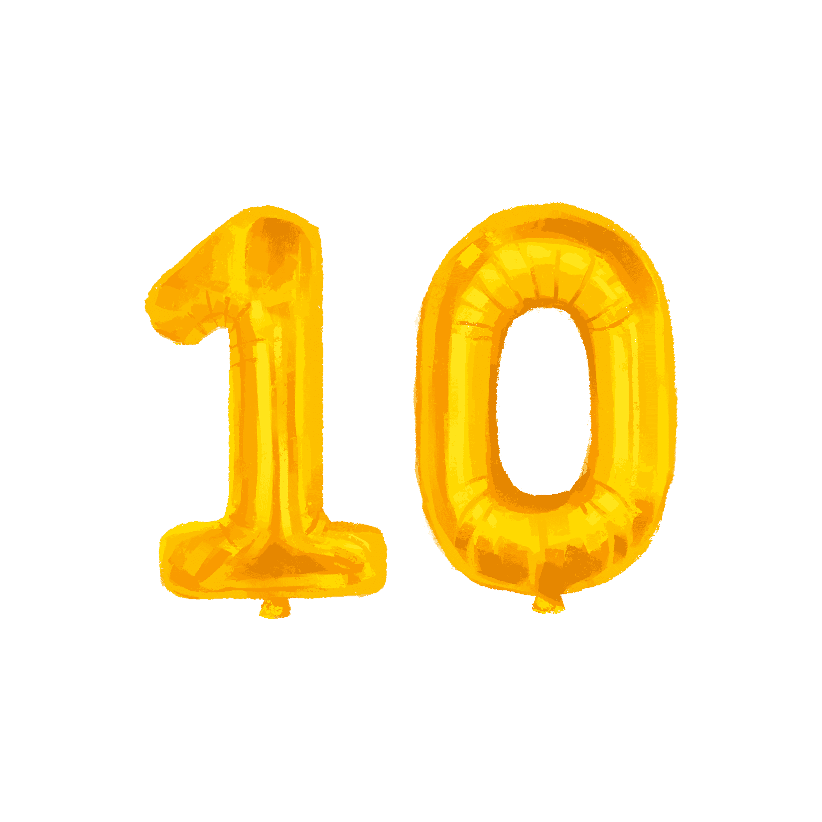 10 balloon